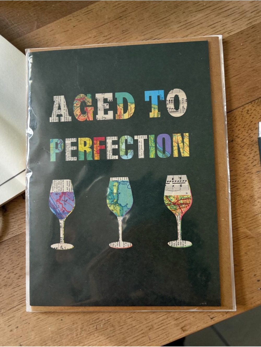 Portico Designs Aged to Perfection Birthday Card